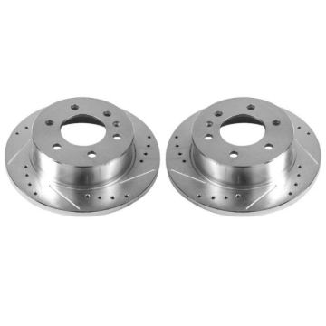 Picture of Power Stop 07-09 Dodge Sprinter 2500 Rear Evolution Drilled & Slotted Rotors - Pair