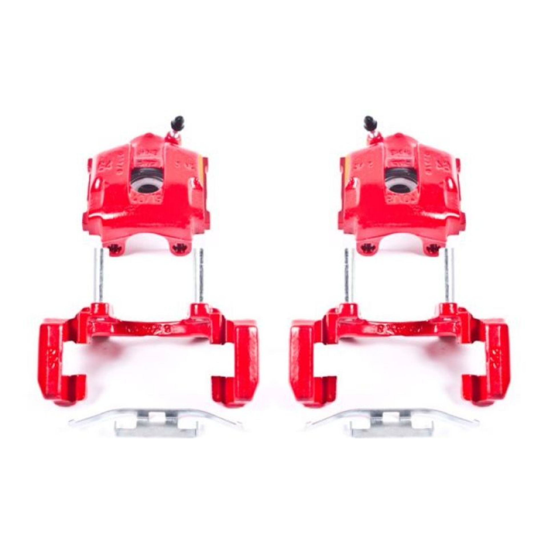 Picture of Power Stop 01-05 BMW 320i Rear Red Calipers w-Brackets - Pair