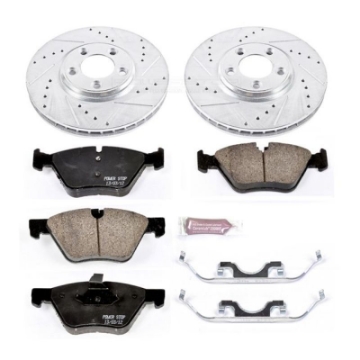 Picture of Power Stop 2005 Jaguar S-Type Front Z23 Evolution Sport Brake Kit