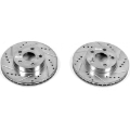 Picture of Power Stop 04-09 Toyota Prius Front Evolution Drilled & Slotted Rotors - Pair