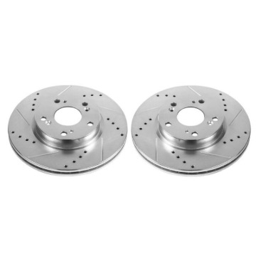 Picture of Power Stop 2013 Acura ILX Front Evolution Drilled & Slotted Rotors - Pair