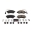 Picture of Power Stop 2019 Ram ProMaster 1500 Front Z23 Evolution Sport Brake Pads w-Hardware