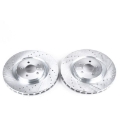 Picture of Power Stop 07-14 Ford Mustang Front Evolution Drilled & Slotted Rotors - Pair