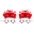 Picture of Power Stop 14-18 Jeep Cherokee Front Red Calipers w-Brackets - Pair