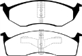 Picture of EBC 95-97 Chrysler Concorde 3-3 Greenstuff Front Brake Pads