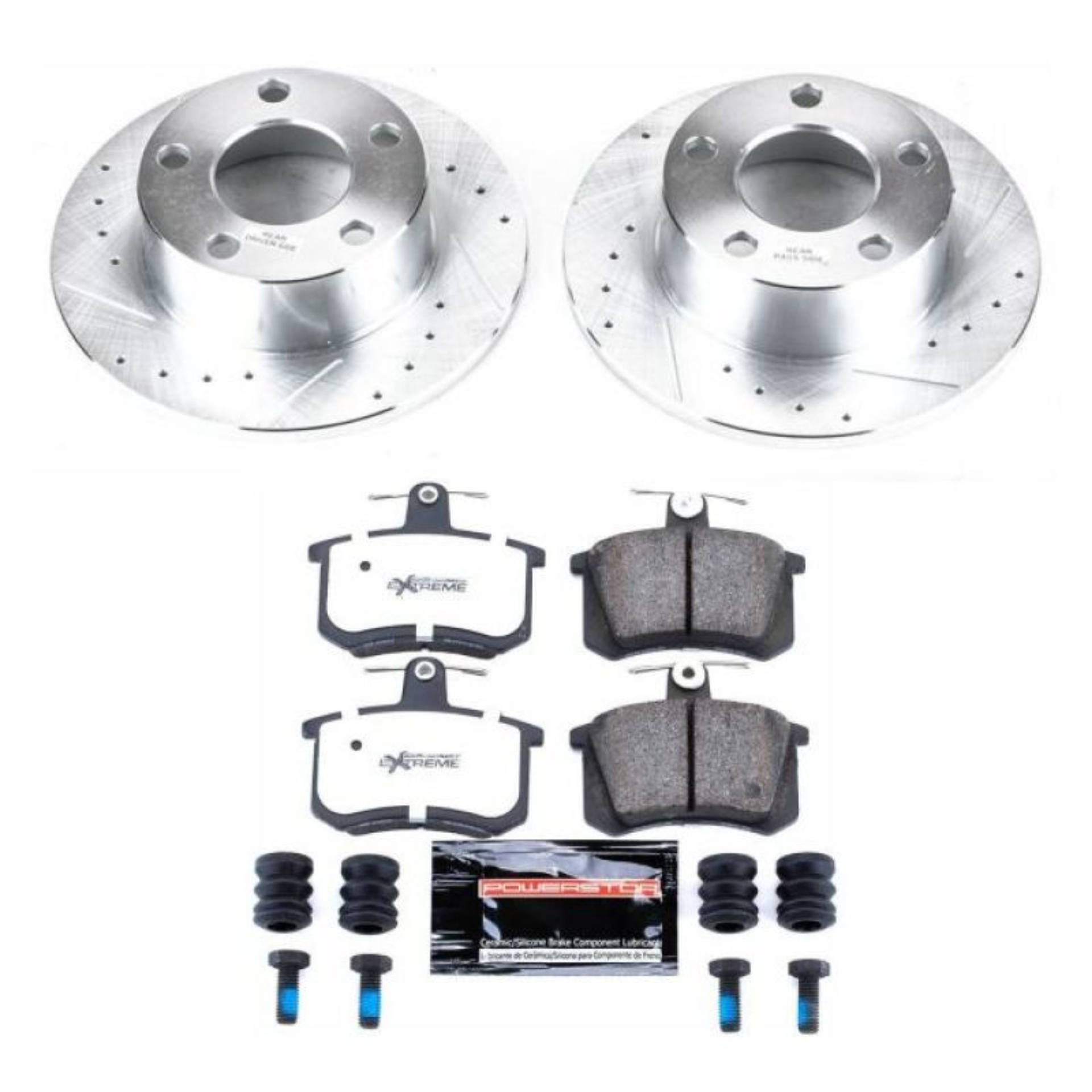 Picture of Power Stop 95-97 Audi A6 Rear Z26 Street Warrior Brake Kit