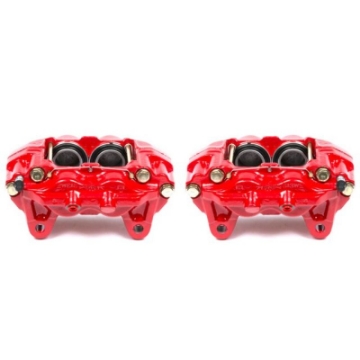 Picture of Power Stop 01-03 Toyota Sequoia Front Red Calipers w-o Brackets - Pair