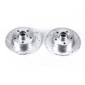 Picture of Power Stop 92-95 Volkswagen Corrado Rear Evolution Drilled & Slotted Rotors - Pair