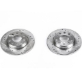 Picture of Power Stop 02-06 Audi A4 Rear Evolution Drilled & Slotted Rotors - Pair