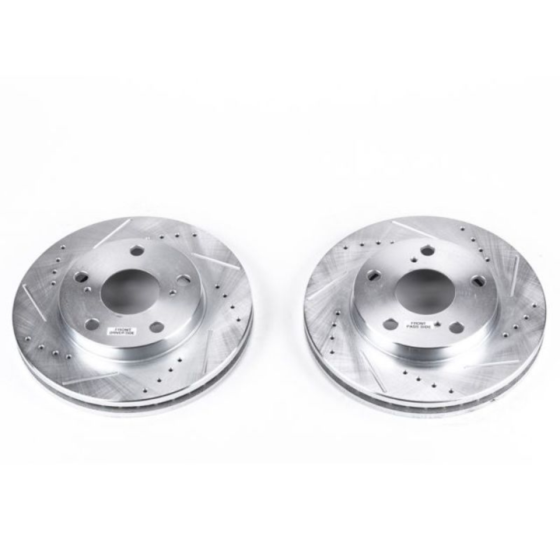 Picture of Power Stop 92-01 Toyota Camry Front Evolution Drilled & Slotted Rotors - Pair