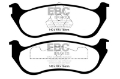 Picture of EBC 95-97 Ford Crown Victoria 4-6 ABS Steel PisTons Redstuff Rear Brake Pads