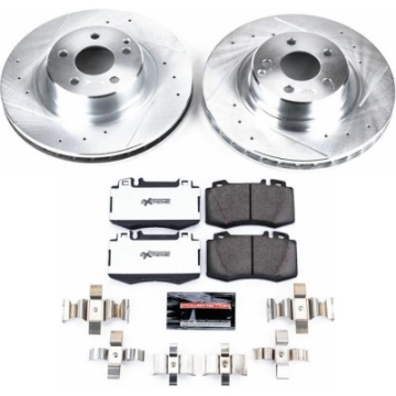 Picture of Power Stop 00-03 Mercedes-Benz CL500 Front Z26 Street Warrior Brake Kit