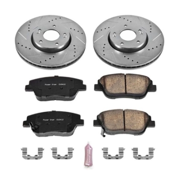 Picture of Power Stop 10-15 Hyundai Sonata Front Z23 Evolution Sport Brake Kit