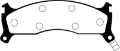 Picture of EBC 95-97 Kia Sportage 2-0 Greenstuff Front Brake Pads