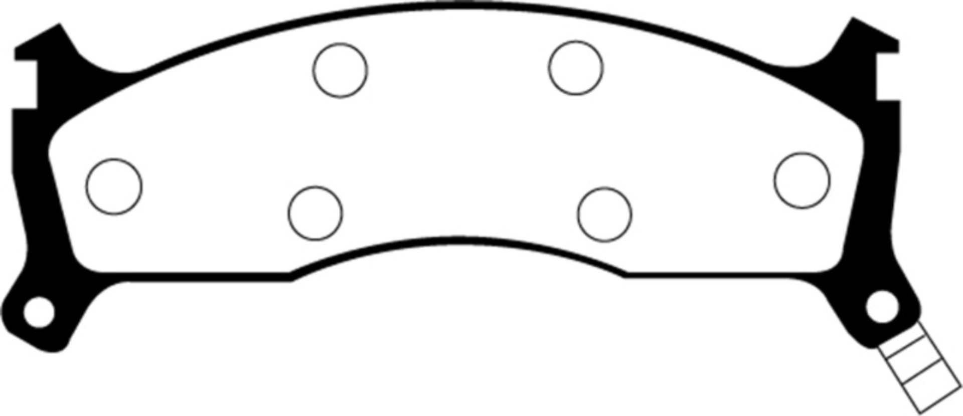 Picture of EBC 95-97 Kia Sportage 2-0 Greenstuff Front Brake Pads
