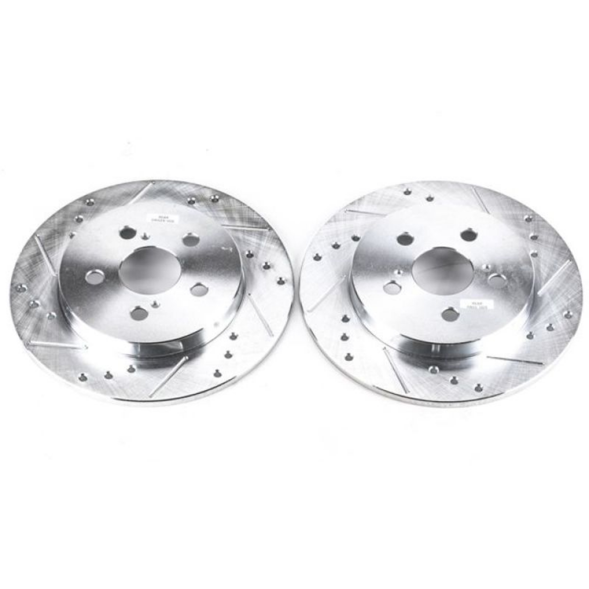 Picture of Power Stop 11-13 Lexus CT200h Rear Evolution Drilled & Slotted Rotors - Pair