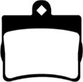 Picture of EBC 95-97 Mercedes-Benz C220 W202 2-2 Single Pin Rear Ultimax2 Rear Brake Pads