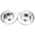 Picture of Power Stop 04-06 BMW 525i Front Evolution Drilled & Slotted Rotors - Pair