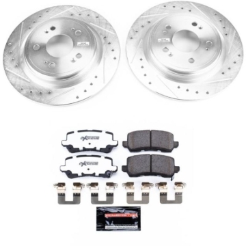 Picture of Power Stop 14-19 Acura RLX Rear Z26 Street Warrior Brake Kit