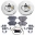 Picture of Power Stop 11-16 Mini Cooper Countryman Front Z23 Evolution Sport Coated Brake Kit