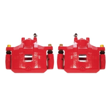 Picture of Power Stop 08-17 Mitsubishi Lancer Front Red Calipers w-Brackets - Pair