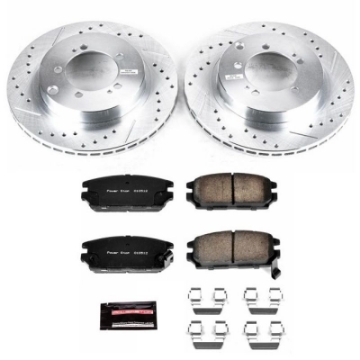 Picture of Power Stop 1994 Dodge Stealth Rear Z23 Evolution Sport Brake Kit