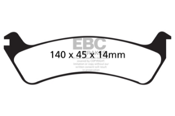 Picture of EBC 95-98 Ford Windstar 3-0 Ultimax2 Rear Brake Pads