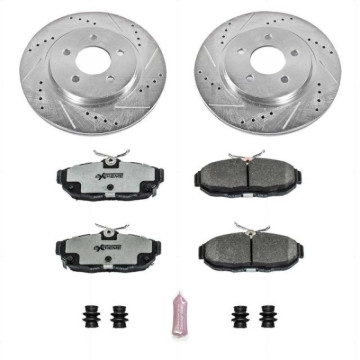Picture of Power Stop 11-14 Ford Mustang Rear Z26 Street Warrior Brake Kit