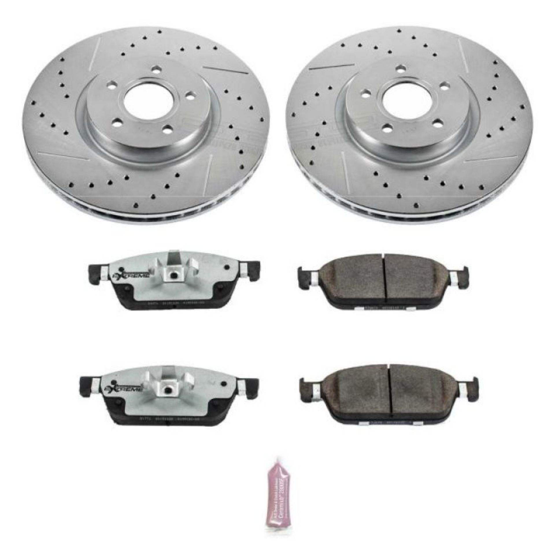 Picture of Power Stop 15-18 Ford Focus Front Z26 Street Warrior Brake Kit