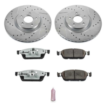 Picture of Power Stop 15-18 Ford Focus Front Z26 Street Warrior Brake Kit