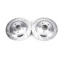 Picture of Power Stop 05-08 Ford Escape Rear Evolution Drilled & Slotted Rotors - Pair