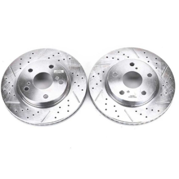 Picture of Power Stop 10-12 Lexus HS250h Front Evolution Drilled & Slotted Rotors - Pair