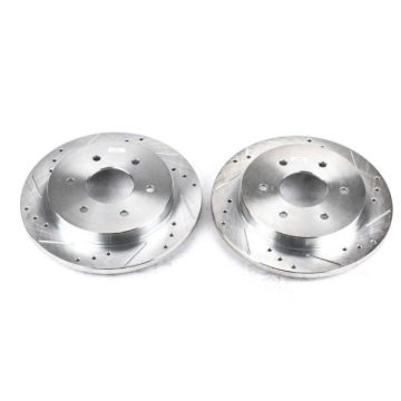 Picture of Power Stop 04-10 Infiniti QX56 Rear Evolution Drilled & Slotted Rotors - Pair