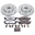 Picture of Power Stop 11-12 Ford Taurus Front Z36 Truck & Tow Brake Kit