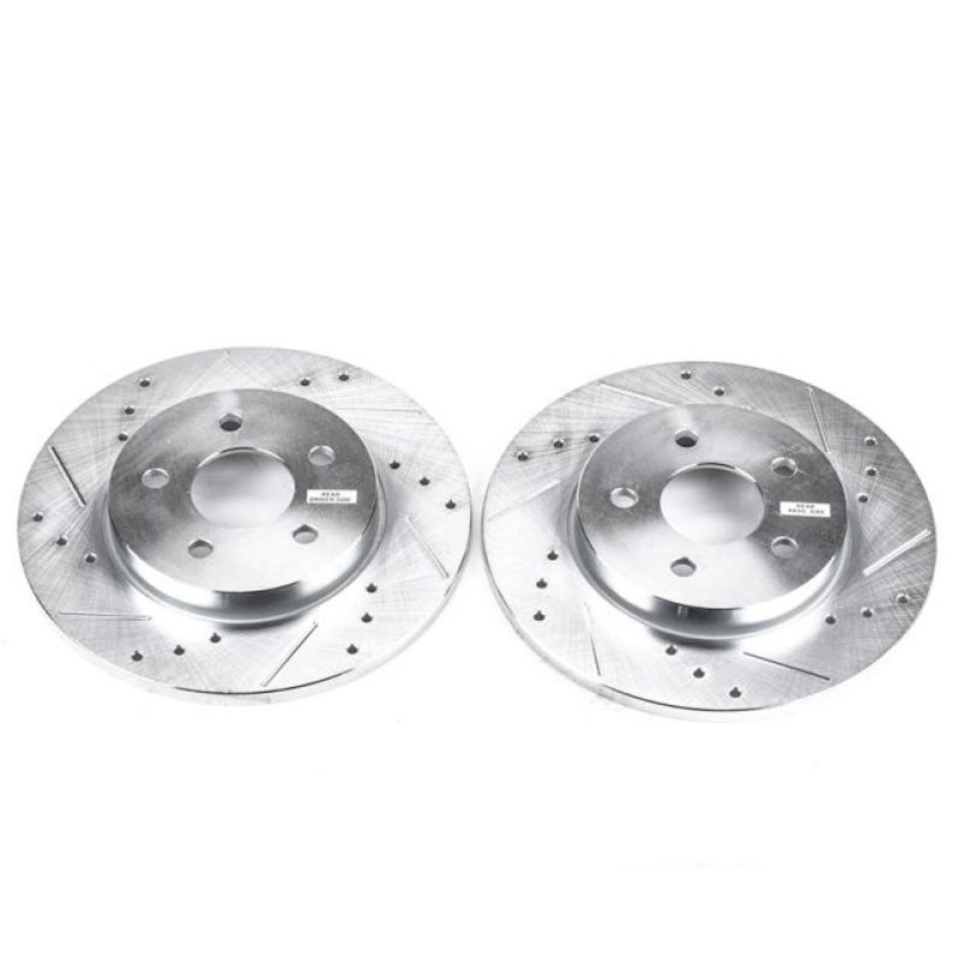 Picture of Power Stop 02-08 Jaguar X-Type Rear Evolution Drilled & Slotted Rotors - Pair