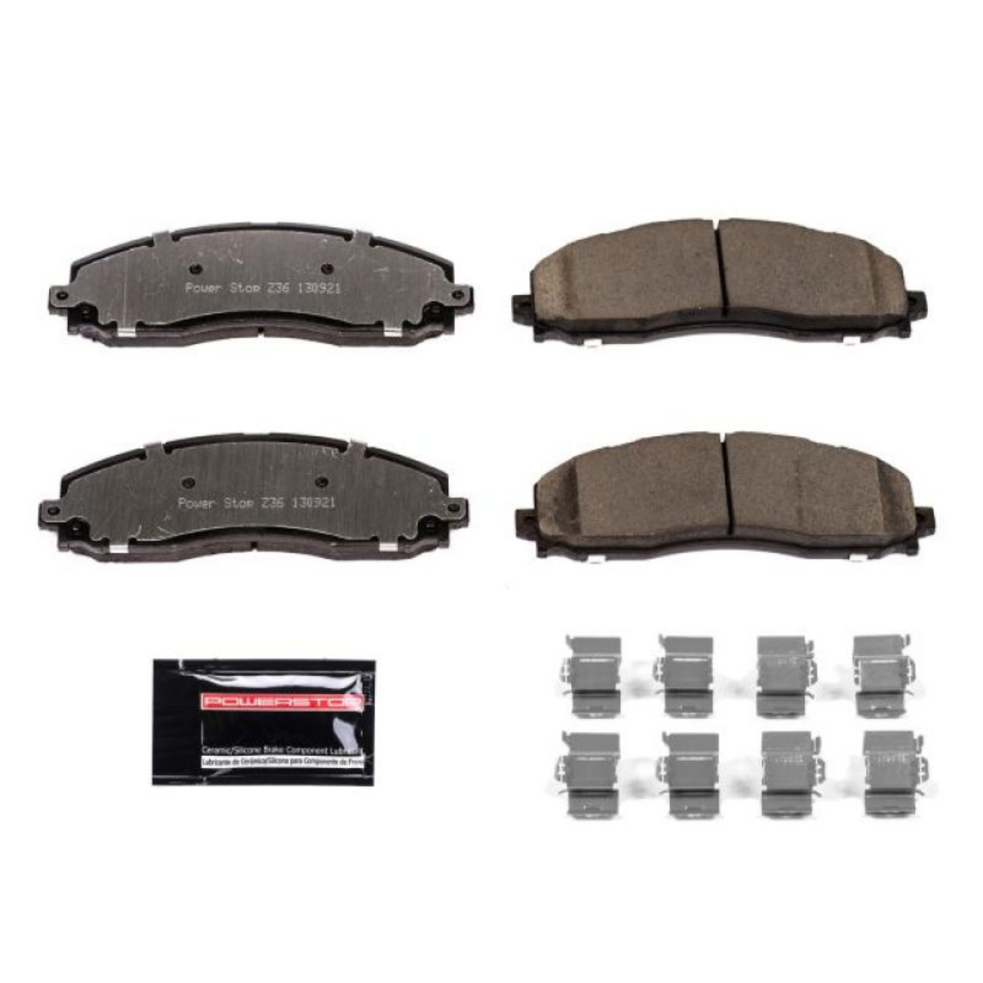 Picture of Power Stop 13-19 Ford F-250 Super Duty Rear Z36 Truck & Tow Brake Pads w-Hardware