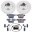 Picture of Power Stop 14-15 BMW 228i Front Z23 Evolution Sport Coated Brake Kit
