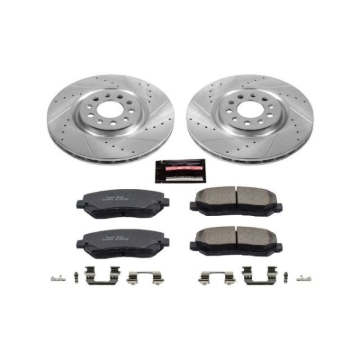 Picture of Power Stop 15-17 Chrysler 200 Front Z23 Evolution Sport Brake Kit