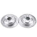 Picture of Power Stop 91-95 Acura Legend Rear Evolution Drilled & Slotted Rotors - Pair