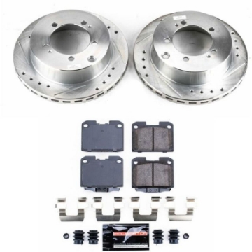 Picture of Power Stop 1999 Mitsubishi 3000GT Rear Z23 Evolution Sport Brake Kit