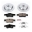 Picture of Power Stop 05-06 Mercedes-Benz G55 AMG Rear Z23 Evolution Sport Brake Kit