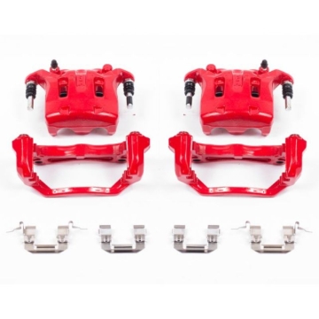 Picture of Power Stop 08-12 Infiniti EX35 Front Red Calipers w-Brackets - Pair