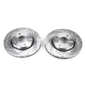 Picture of Power Stop 00-04 Volvo S40 Front Evolution Drilled & Slotted Rotors - Pair