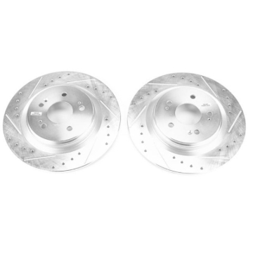 Picture of Power Stop 18-19 Honda Odyssey Rear Evolution Drilled & Slotted Rotors - Pair
