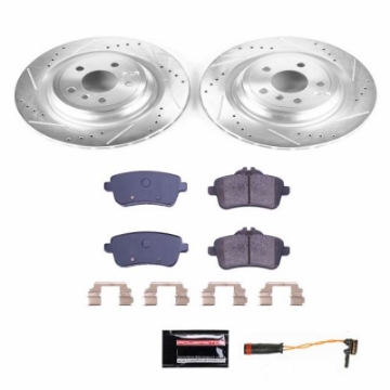 Picture of Power Stop 17-18 Mercedes-Benz GLE43 AMG Rear Z23 Evolution Sport Brake Kit