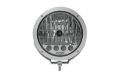 Picture of Putco HID Lamp w-4 LED DayTime Running Lights - 9in Silver Housing w- Clear Lens HID Off Road Lamps