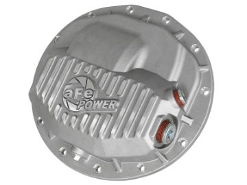Picture of aFe Power Street Series Front Differential Cover Raw w- Machined Fins 13-18 RAM V8 5-7-6-4L