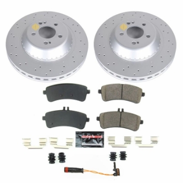 Picture of Power Stop 16-17 Mercedes-Benz Maybach S600 Rear Z23 Evolution Sport Coated Brake Kit