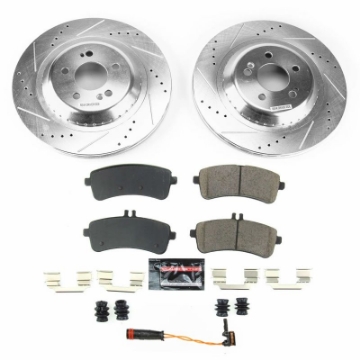 Picture of Power Stop 16-17 Mercedes-Benz Maybach S600 Rear Z23 Evolution Sport Brake Kit