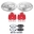 Picture of Power Stop 13-19 Ford Police Interceptor Utility Rear Z36 Truck & Tow Brake Kit w/Calipers